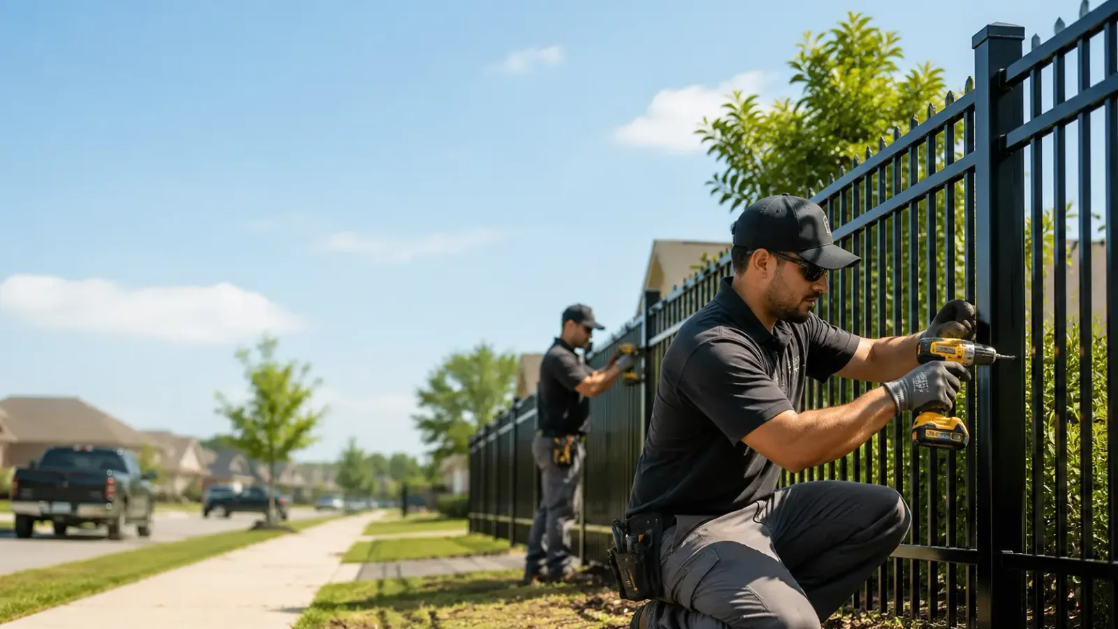 Metal Fence Installation in Hallstead, PA